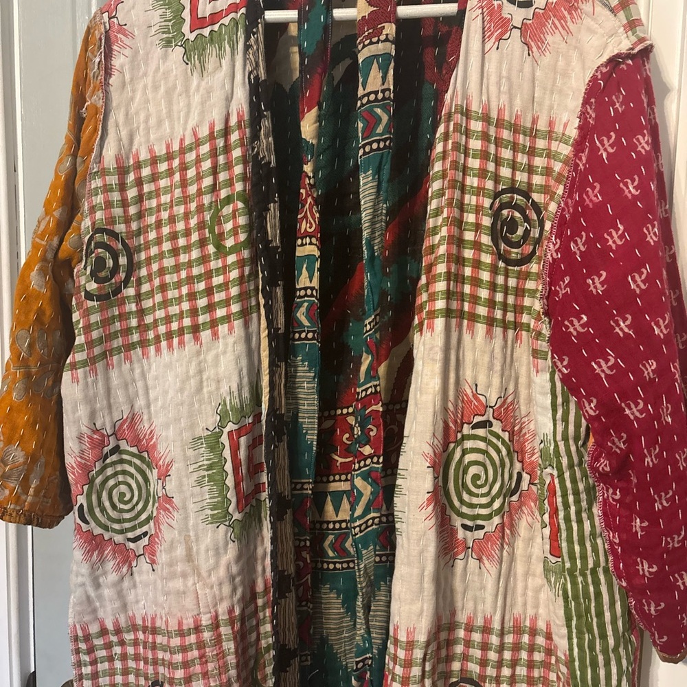 Kantha Kimono or Robe - Picture 9 of 9